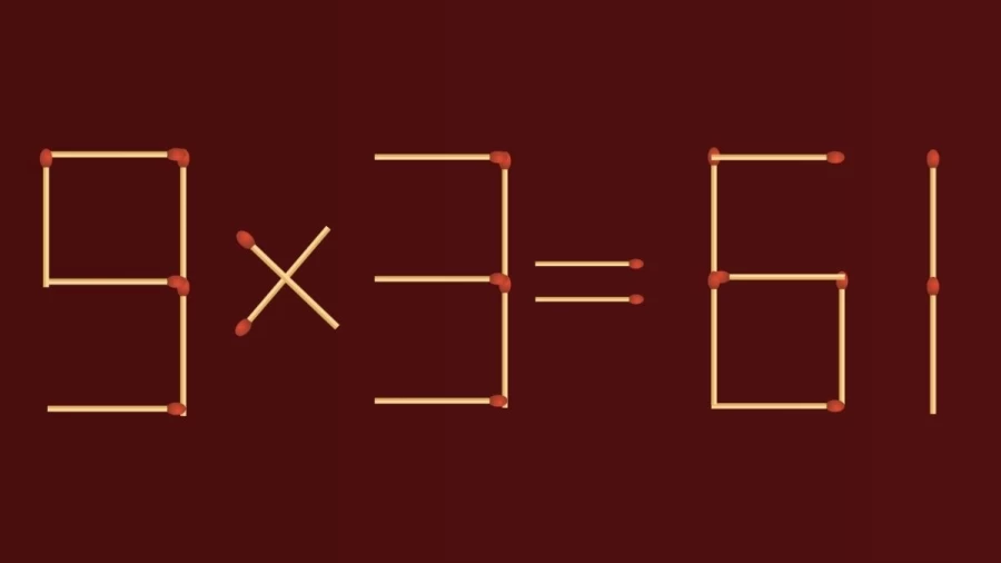 Casse-tête Ajoutez allumettes pour corriger cette équation secondes