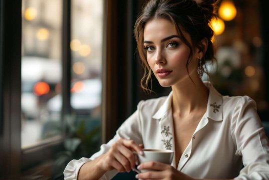 Comment bien porter la blouse à col lavallière après 50 ans Comment bien porter la blouse à col lavallière après 50 ans